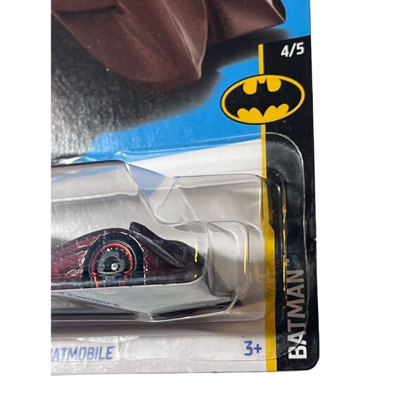 Hot Wheels Batmobile Burgundy Batman 2024 Mainline DC Comics 137/250 Car - Picture 6 of 8
